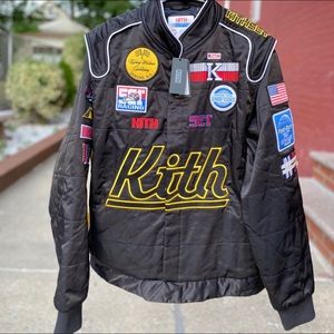 Kith Racing Jacket Black